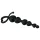 EasyToys - analdildo med kugler - sort