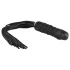 Easytoys - flogger og dildo - silikone - sort