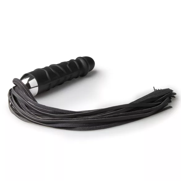 Easytoys - flogger og dildo - silikone - sort