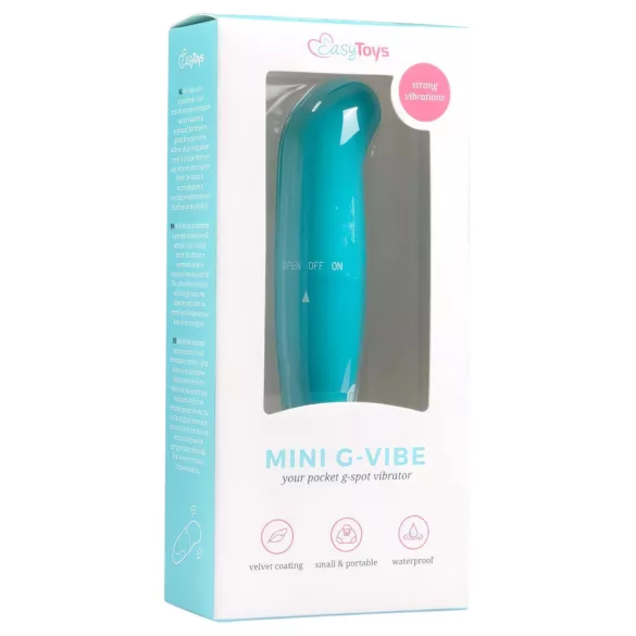 EasyToys - G-punktsvibrator - Mini størrelse - Blå