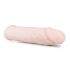 Flesh - forlængende penishylster (naturlig) - 18 cm