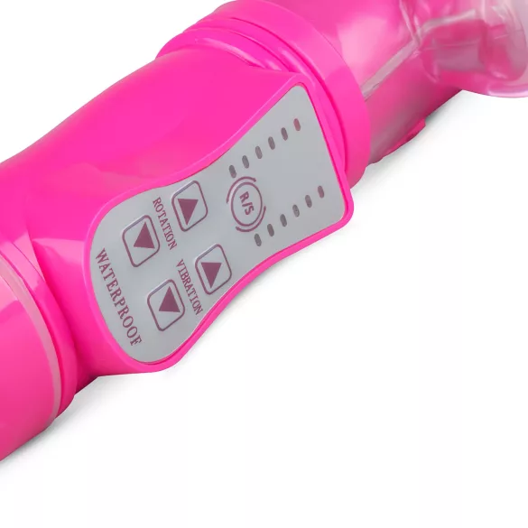 EasyToys Bunny - thrustende vibrator (pink)