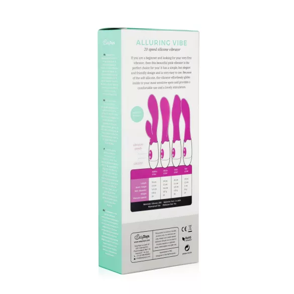 Easytoys - G-punktsvibrator - vandtæt - pink