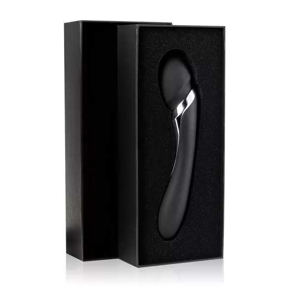 Sway No.1 - wand vibrator - genopladelig 2i1 massager - sort