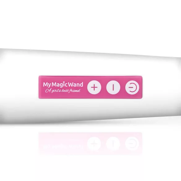 MyMagicWand - powerful massage vibrator - hvid/pink