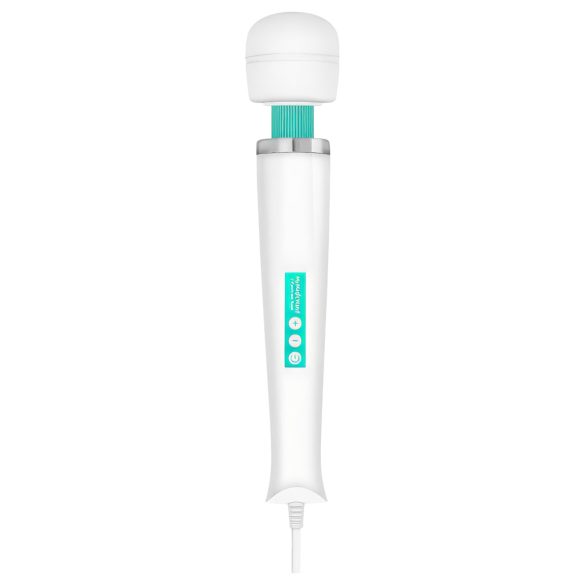 MyMagicWand - kraftfuld massager vibrator (hvid-turkis)