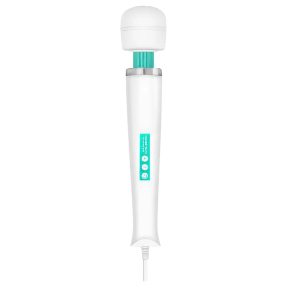 MyMagicWand - wand vibrator - kraftig massage - hvid/turkis