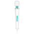 MyMagicWand - kraftfuld massager vibrator (hvid-turkis)