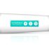 MyMagicWand - kraftfuld massager vibrator (hvid-turkis)
