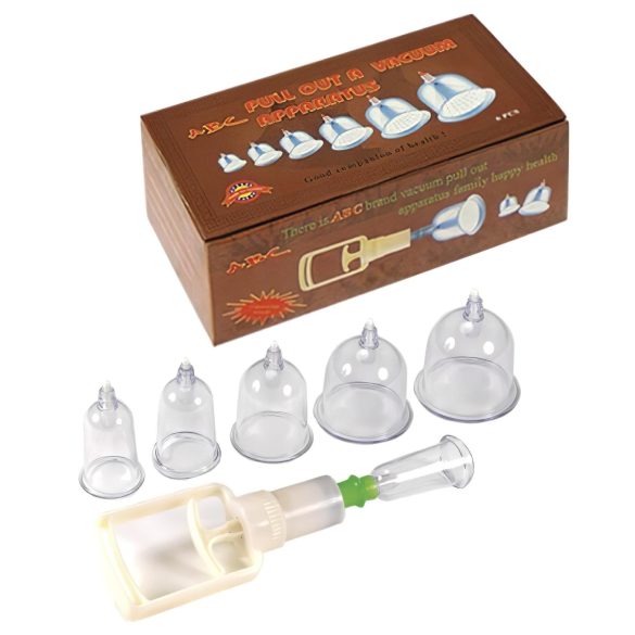 Rimba Cupping - Sugende pumpesæt (6 dele)