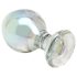Rimba Zelda - konisk, transparent glas anal plug