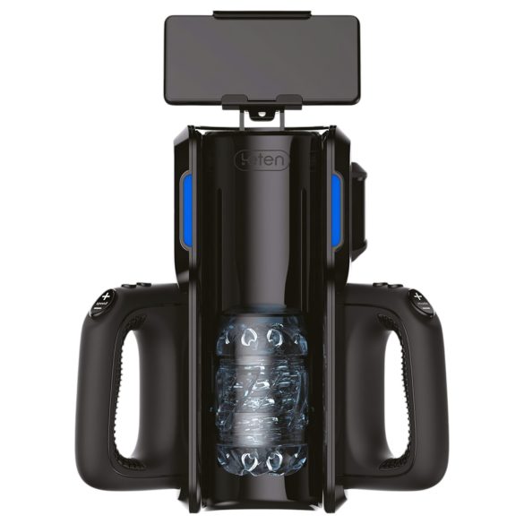 LETEN SM 500 - Op- og nedgående masturbator med mobilholder (sort)