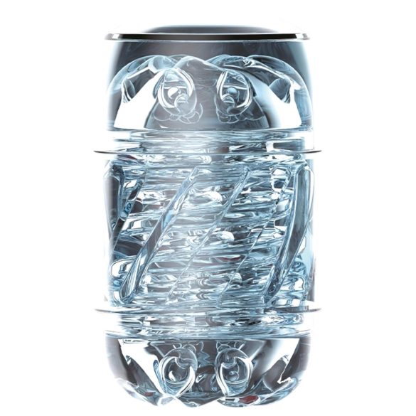 LETEN SM 500 - Op/ned-bevægelse masturbator med telefonholder (sort)