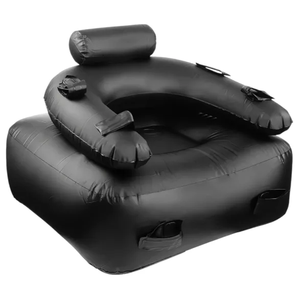 Inflatable Fun - BDSM sofa - sort - oppustelig fetishmøbel