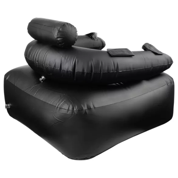 Inflatable Fun - BDSM sofa - sort - oppustelig fetishmøbel