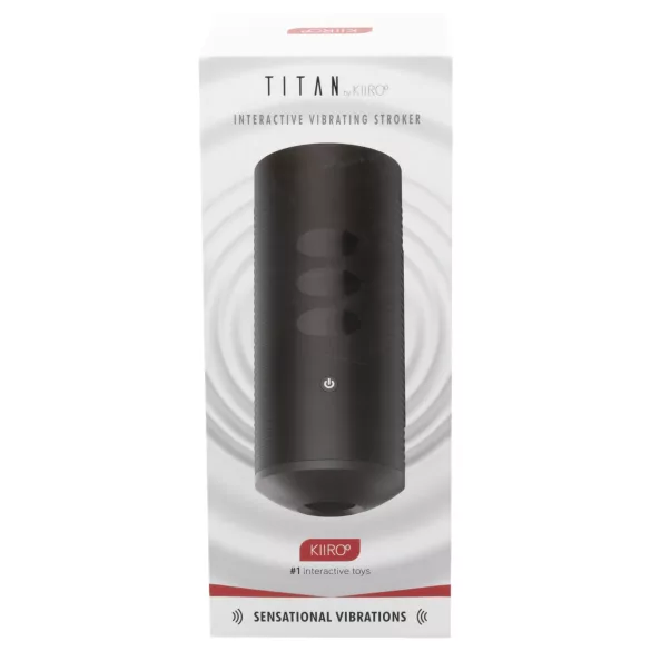 Kiiroo Titan - interaktiv masturbator - sort
