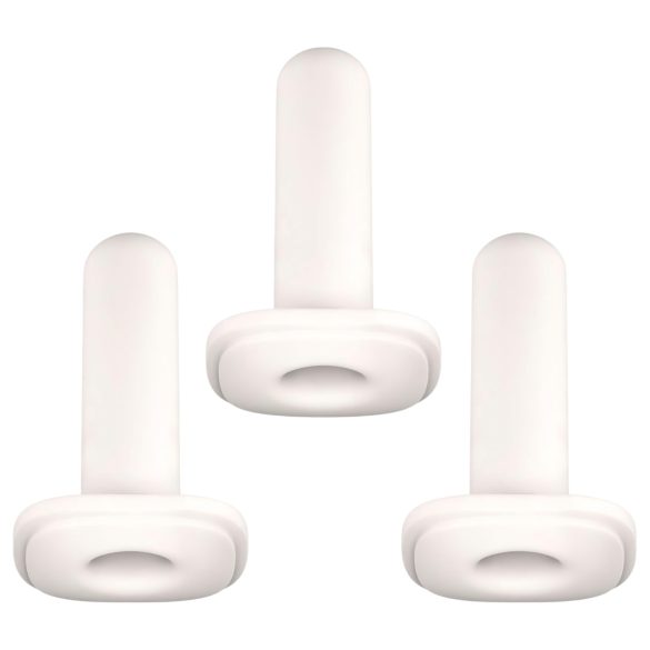 Kiiroo Onyx Standard Fit-manchet - 3 stk. (hvid)