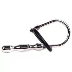   Kiotos - dilator til urinrør - rustfrit stål med silikone ringe - 8cm