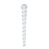 Gildo Glass No. 20 - Lystig perleglas dildo (gennemsigtig)