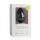 Easytoys Diamond - sort analkolbe med hvid sten (stor) - sort