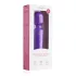 EasyToys - mini wand vibrator - genopladelig massage - lilla