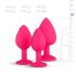 Easytoys Diamond - analsæt (pink)