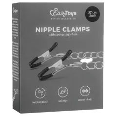 EasyToys - brystklemme med kæde - 2 stk
