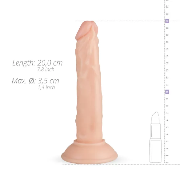 Real Fantasy Blane - realistisk dildo - 20cm - natur