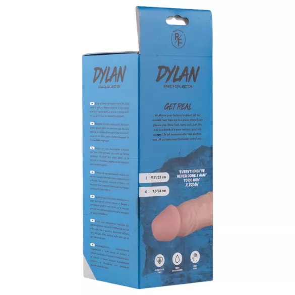 Real Fantasy Dylan - realistisk dildo - 23cm - natur