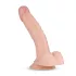 Real Fantasy Derek - realistisk dildo med pung - 22cm - naturfarve