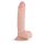 Real Fantasy Glynn - naturtro dildo med testikler - 25cm (natur)