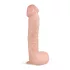 Real Fantasy Lexon - realistisk dildo med testikler - 33cm - natur