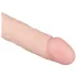 Real Fantasy Lewis - realistisk vibrator genopladelig - 22cm natur