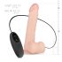 Real Fantasy Lewis - genopladelig realistisk vibrator - 22 cm (hudfarvet)