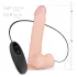 Real Fantasy Lewis - realistisk vibrator genopladelig - 22cm natur