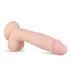 Real Fantasy Glynn - realistisk vibrator - genopladelig 25cm - natur
