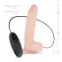 Real Fantasy Glynn - realistisk vibrator - genopladelig 25cm - natur