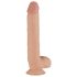 Real Fantasy Elvin - genopladelig, naturtro vibrator - 28 cm (natur)