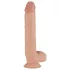 Real Fantasy Elvin - realistisk vibrator med genopladeligt batteri - 28cm natur