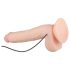 Real Fantasy Elvin - genopladelig, naturtro vibrator - 28 cm (natur)