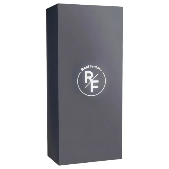 Real Fantasy Elvin - realistisk vibrator med genopladeligt batteri - 28cm natur