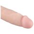 Real Fantasy Dwane - genopladelig, naturtro vibrator - 31 cm (naturlig)