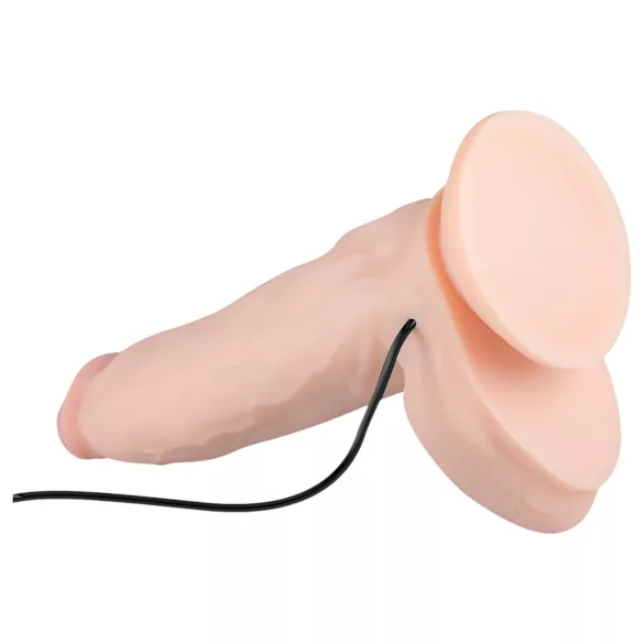 Real Fantasy Dwane - vibrator med batteri - realistisk - 31cm - natur