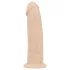 Real Fantasy Winston - dildo med vibrator og sugekop - 19cm - natur