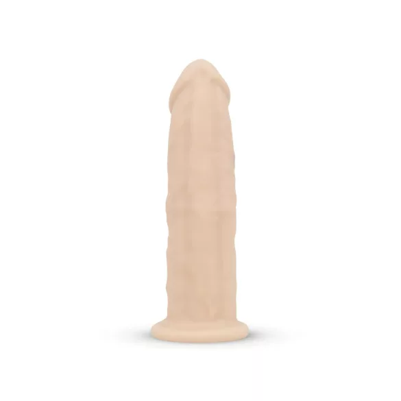 Real Fantasy Winston - dildo med vibrator og sugekop - 19cm - natur