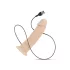 Real Fantasy Winston - dildo med vibrator og sugekop - 19cm - natur
