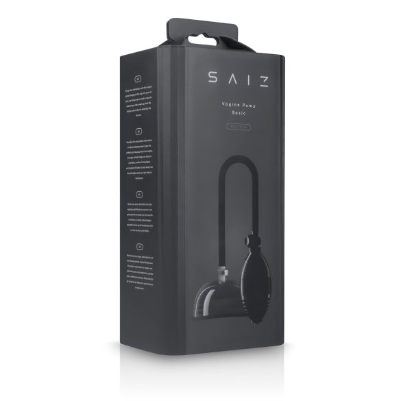 Saiz Basic - Intimpumpe (gennemsigtig-sort)