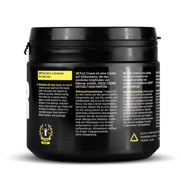 BUTTR - fisting creme - ekstra glide - 500ml