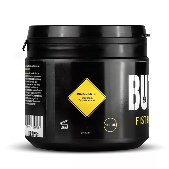 BUTTR - fisting smør - glidecreme - 500ml