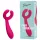 Easytoys Couple - parvibrator - genopladelig vandtæt - pink